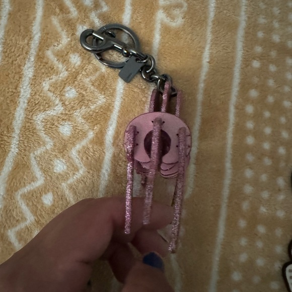 Authentic Coach skeletal/ puzzle unicorn bag charm - Picture 5 of 5